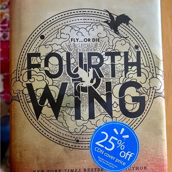 Books one and two of the The Empyrean Series- Fourth Wing and Iron Dome - Picture 2 of 3